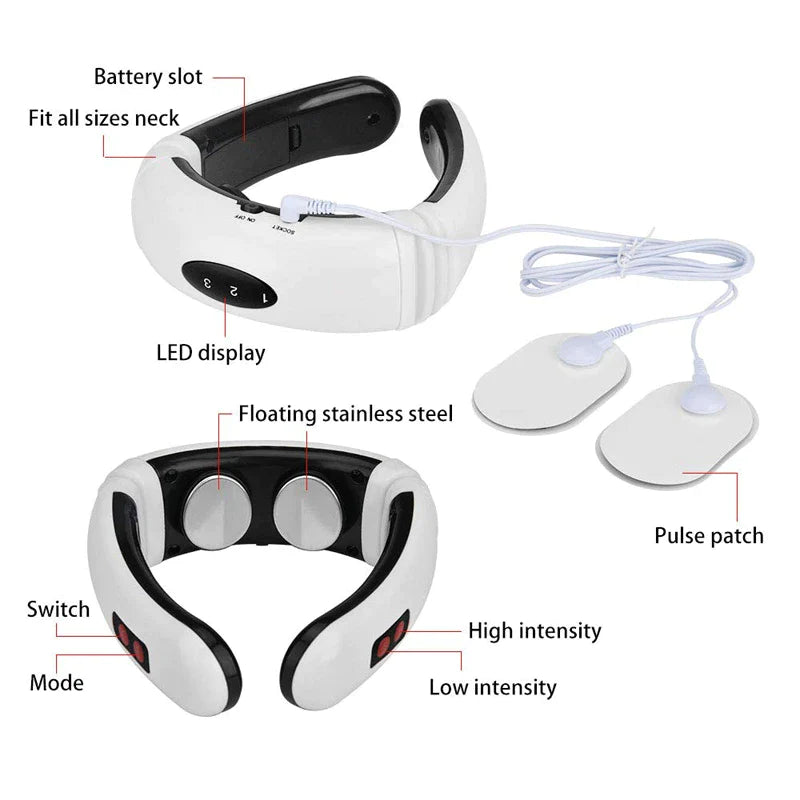 PulseRelief™ Neck Massager – Smart Therapy for Everyday Neck Pain