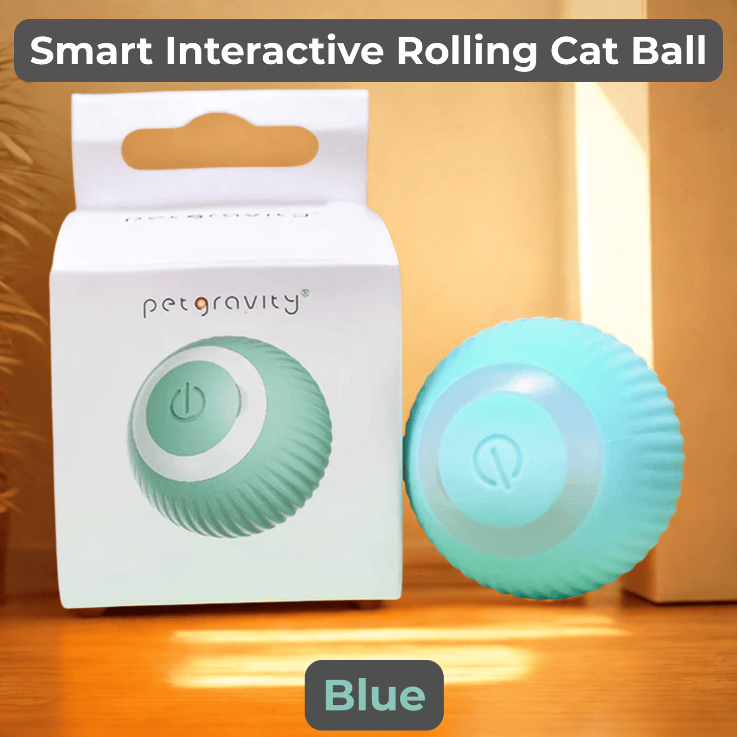 Smart Interactive Rolling Cat Ball - Automatic Electric Toy