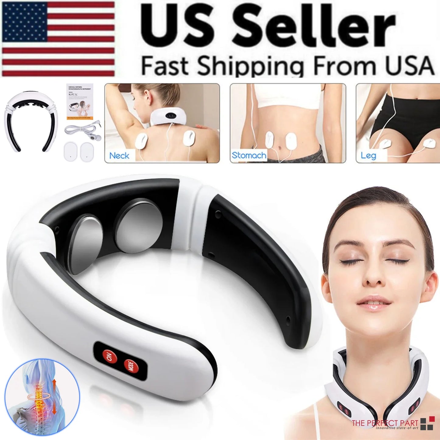 PulseRelief™ Neck Massager – Smart Therapy for Everyday Neck Pain