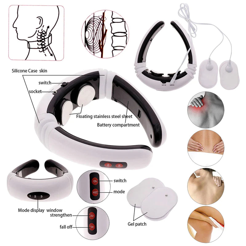 PulseRelief™ Neck Massager – Smart Therapy for Everyday Neck Pain