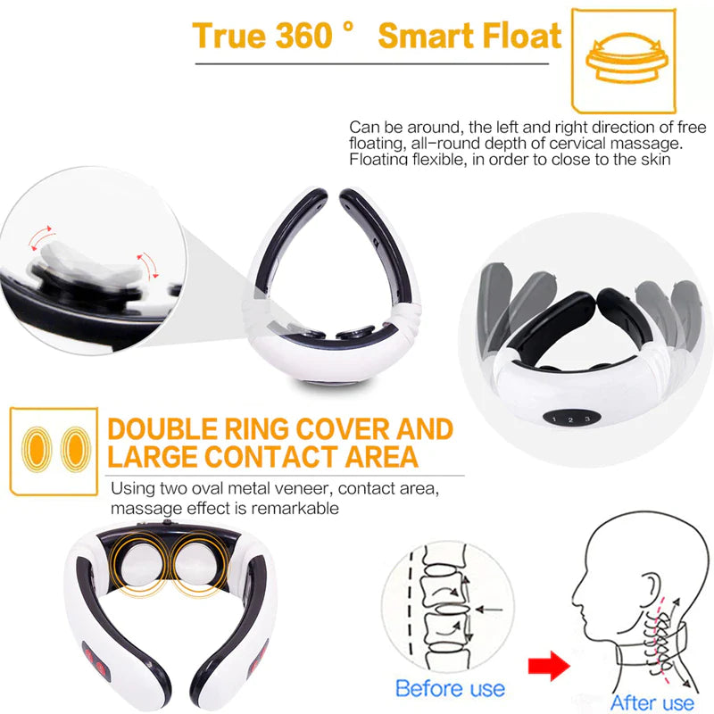PulseRelief™ Neck Massager – Smart Therapy for Everyday Neck Pain